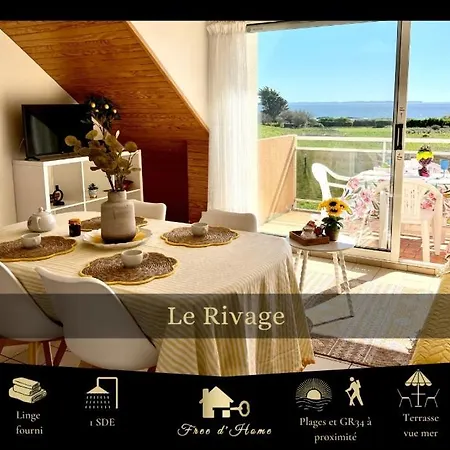 Le Rivage - Vue Ocean - Terrasse - Plages - Gr34 Apartmán